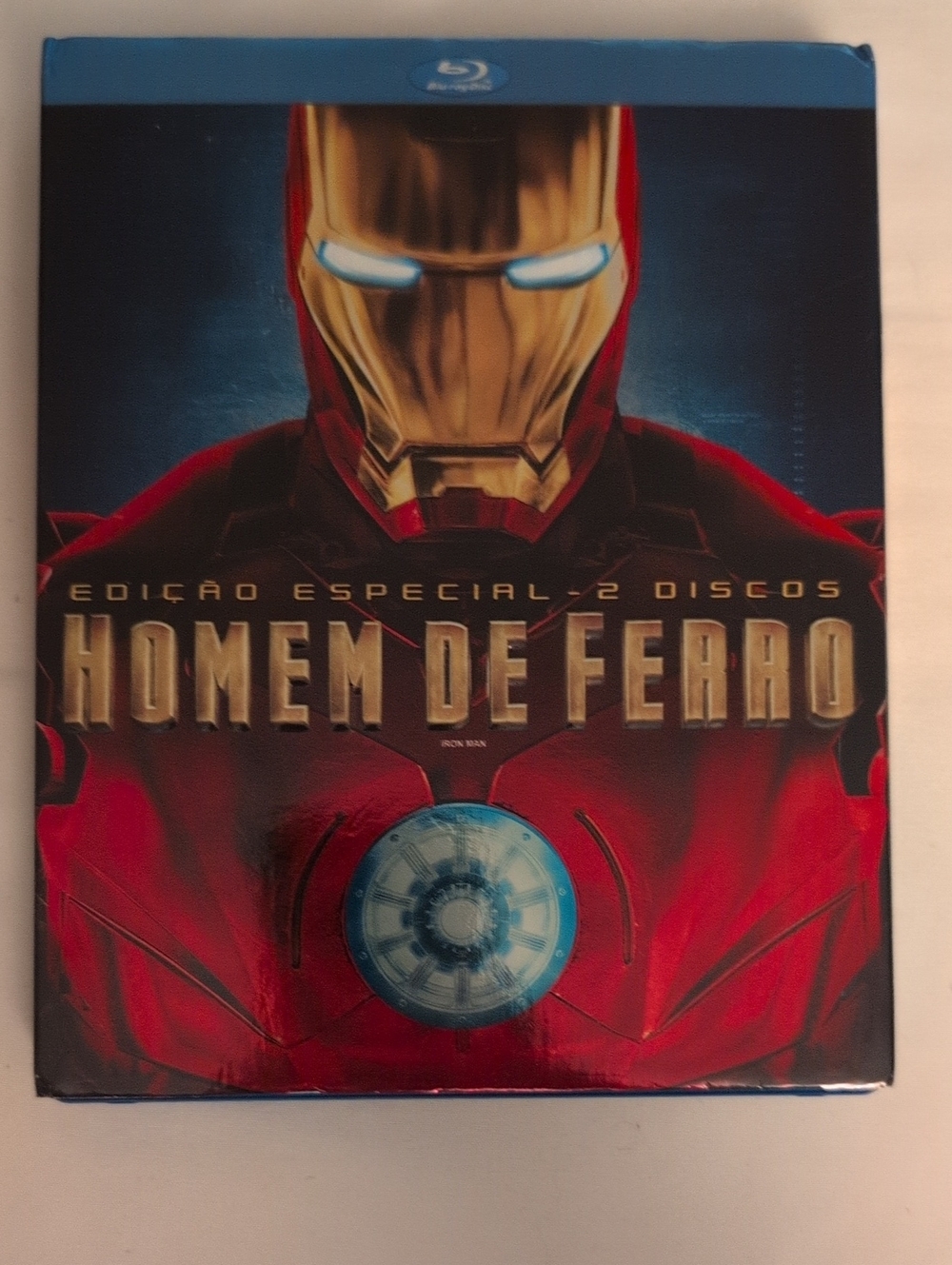 Marvel Iron Man 2-Disc Special Edition Blu-ray Brazilian Import - Homem de Ferro